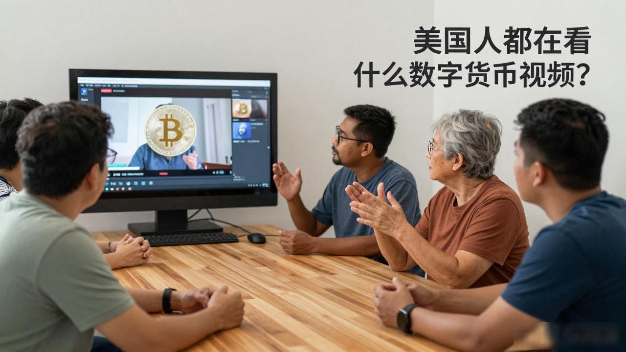 美国人都在看什么数字货币视频？