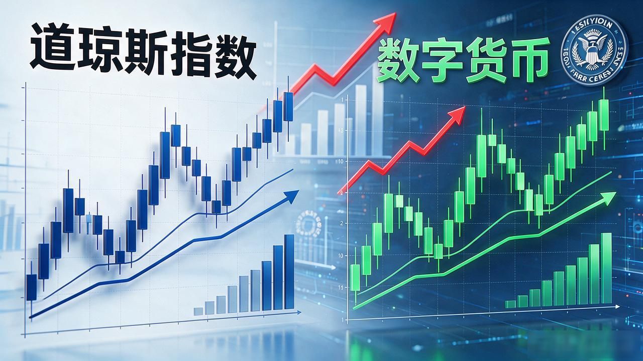 道琼斯指数与数字货币：传统股市如何影响加密市场