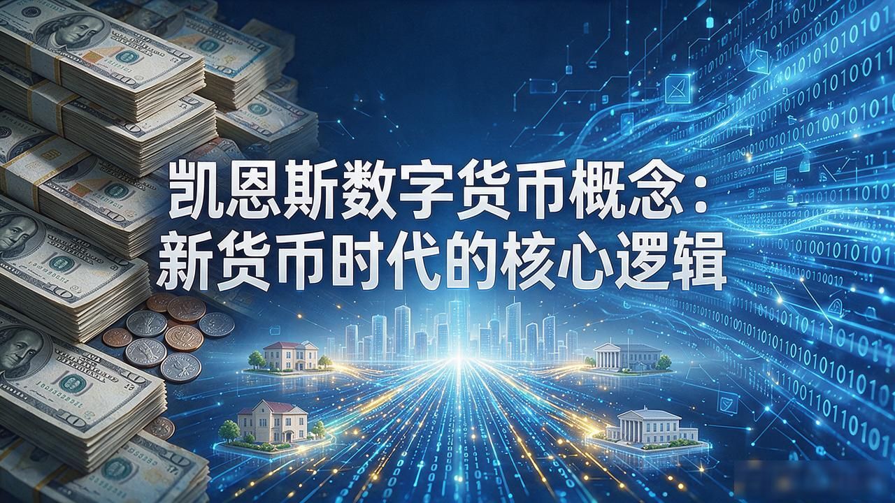 凯恩斯数字货币概念：新货币时代的核心逻辑