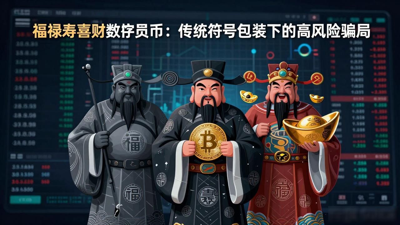 福禄寿喜财数字货币：传统符号包装下的高风险骗局