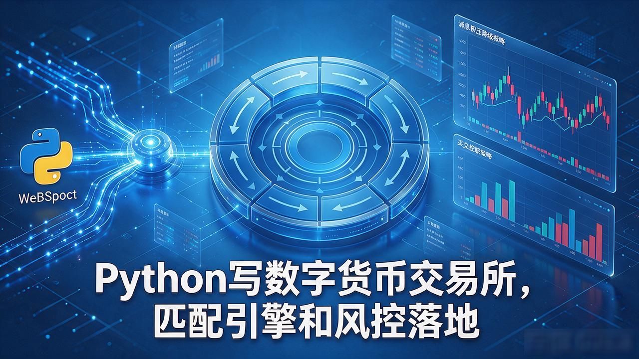 Python写数字货币交易所，匹配引擎和风控怎么落地