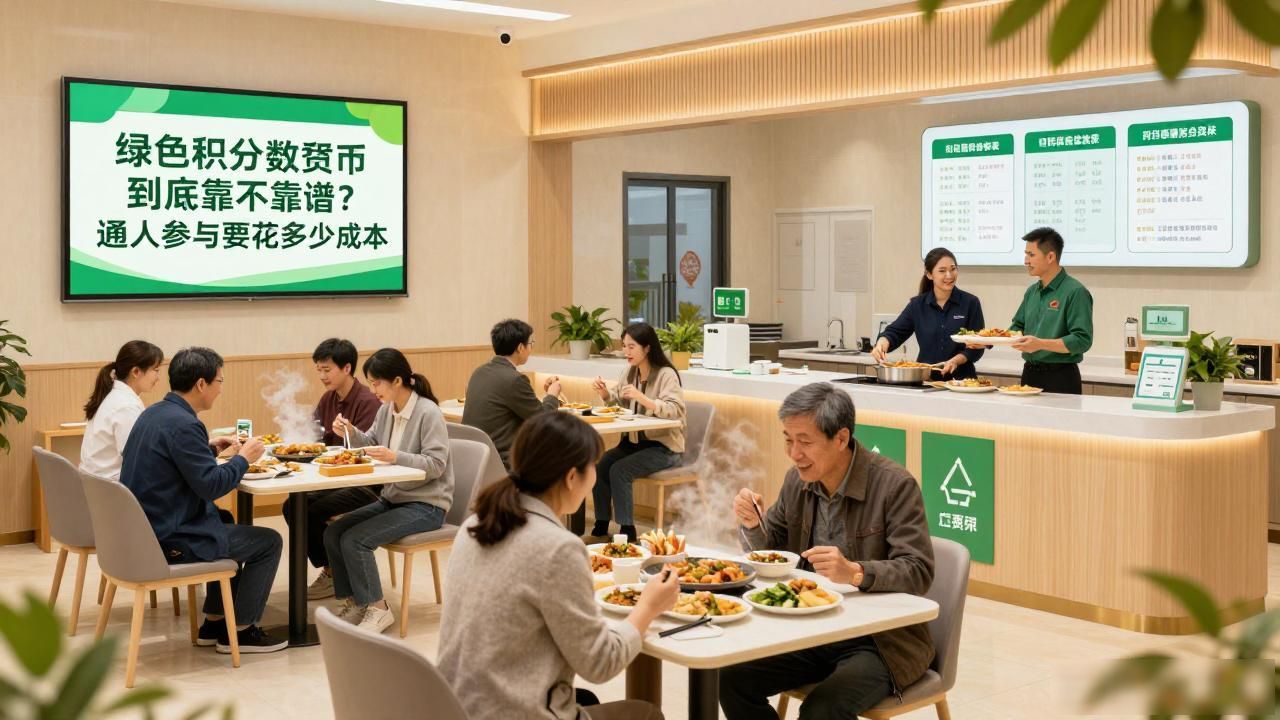 绿色积分数字货币到底靠不靠谱？普通人参与要花多少成本