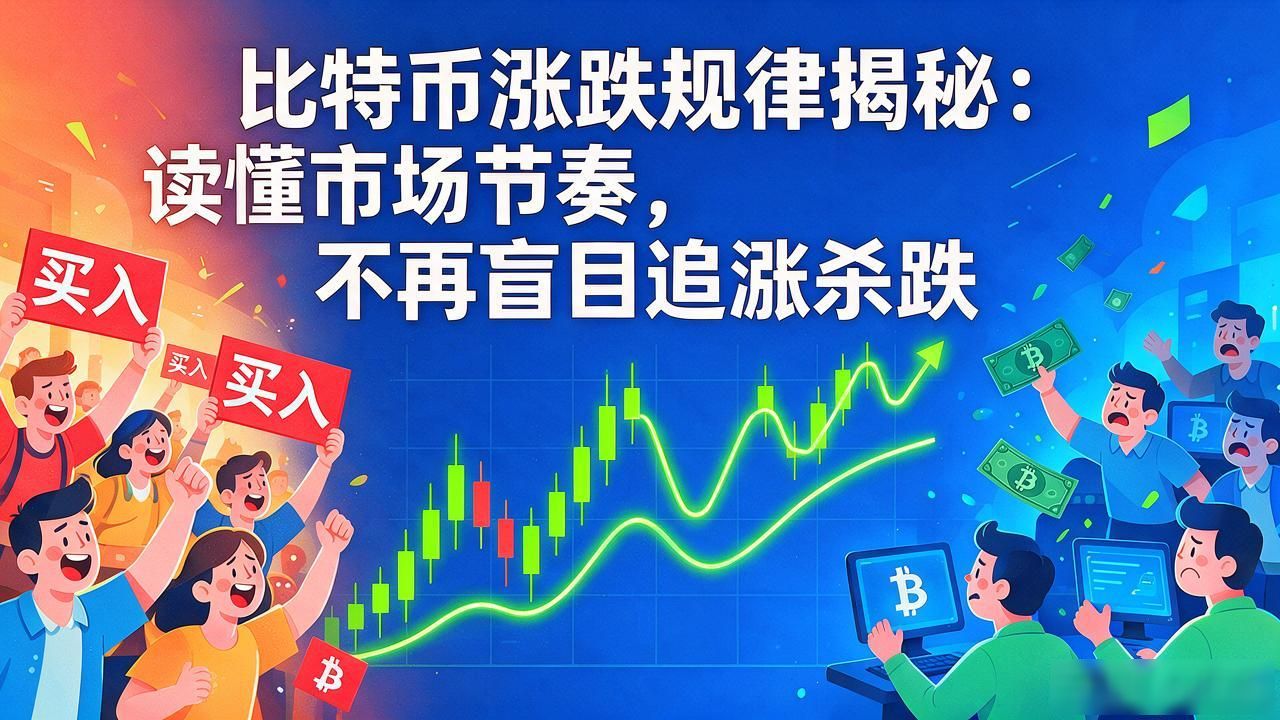 比特币涨跌规律揭秘：读懂市场节奏，不再盲目追涨杀跌