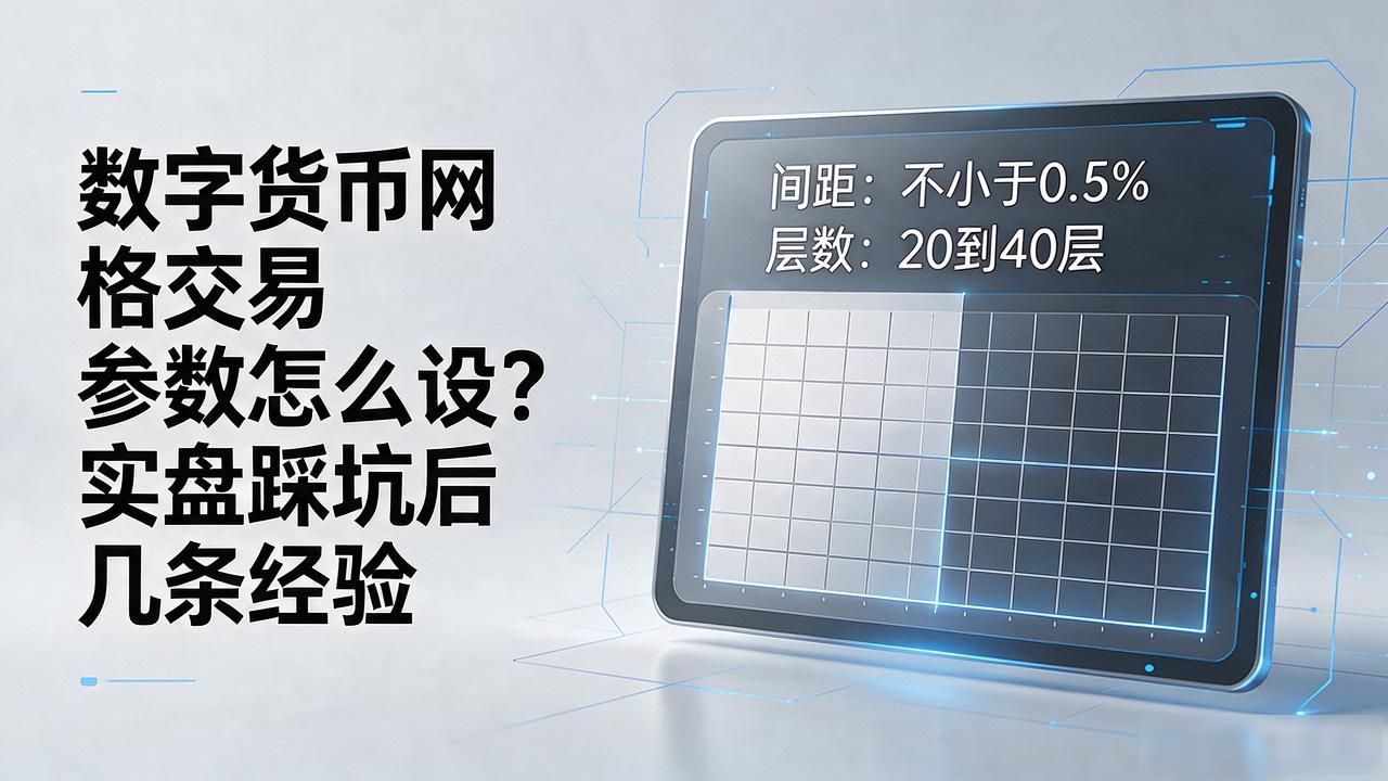 数字货币网格交易参数怎么设？实盘踩坑后几条经验