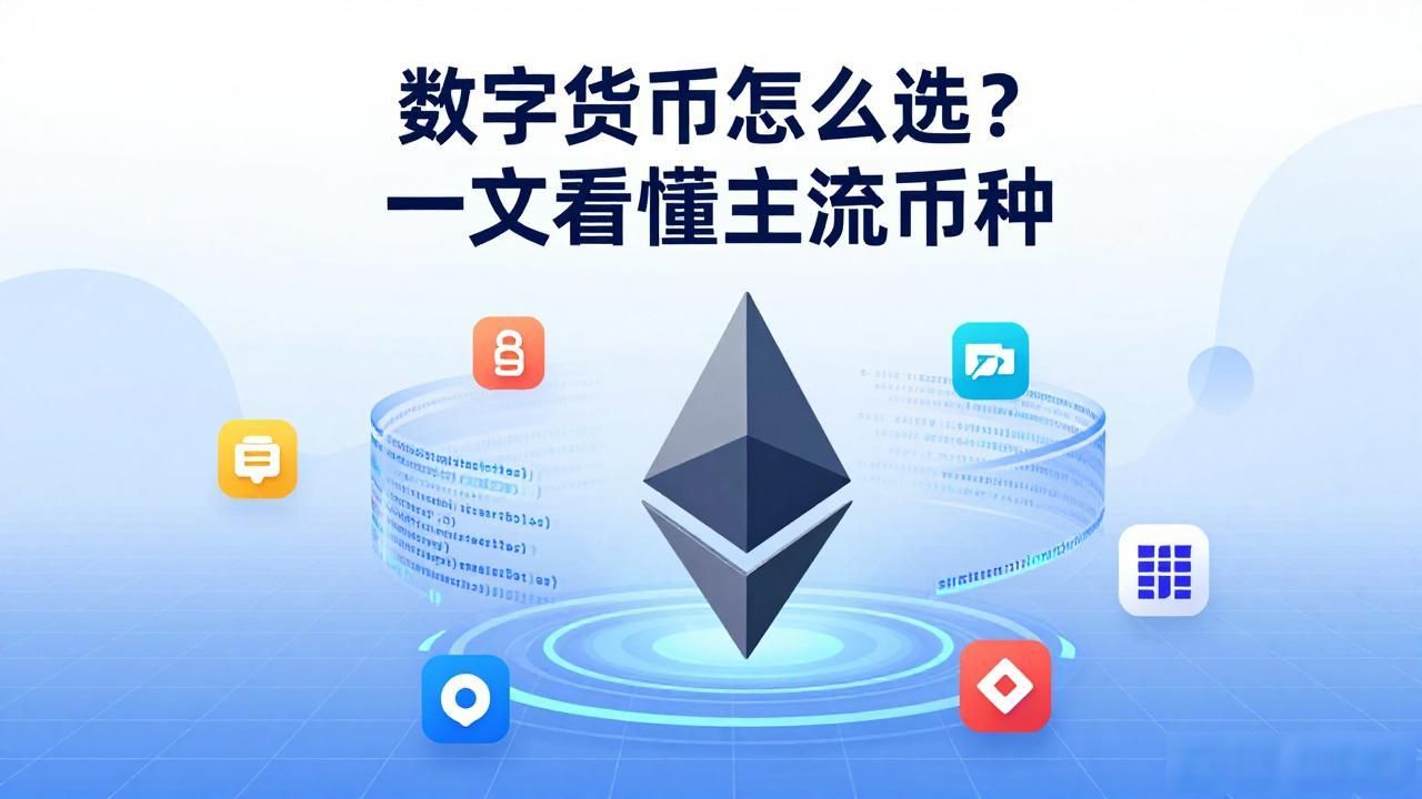 数字货币怎么选？一文看懂主流币种