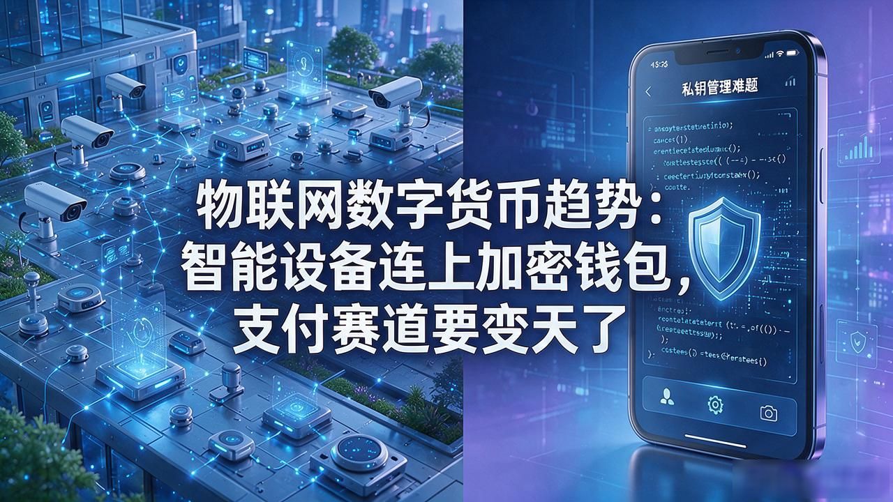 物联网数字货币趋势_物联网数字货币微支付趋势_设备间自动结算私钥管理