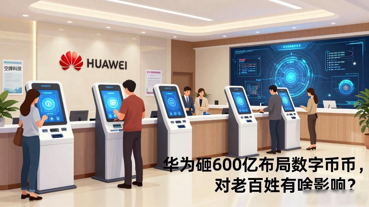 华为砸600亿布局数字货币，对老百姓有啥影响？