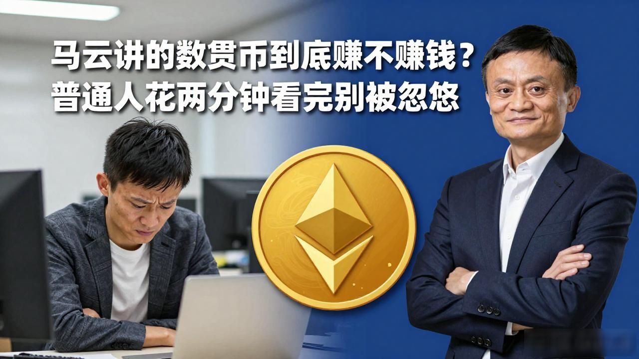 马云讲数字货币赚钱吗_数字货币投资骗局解析_马云数字人民币发言断章取义