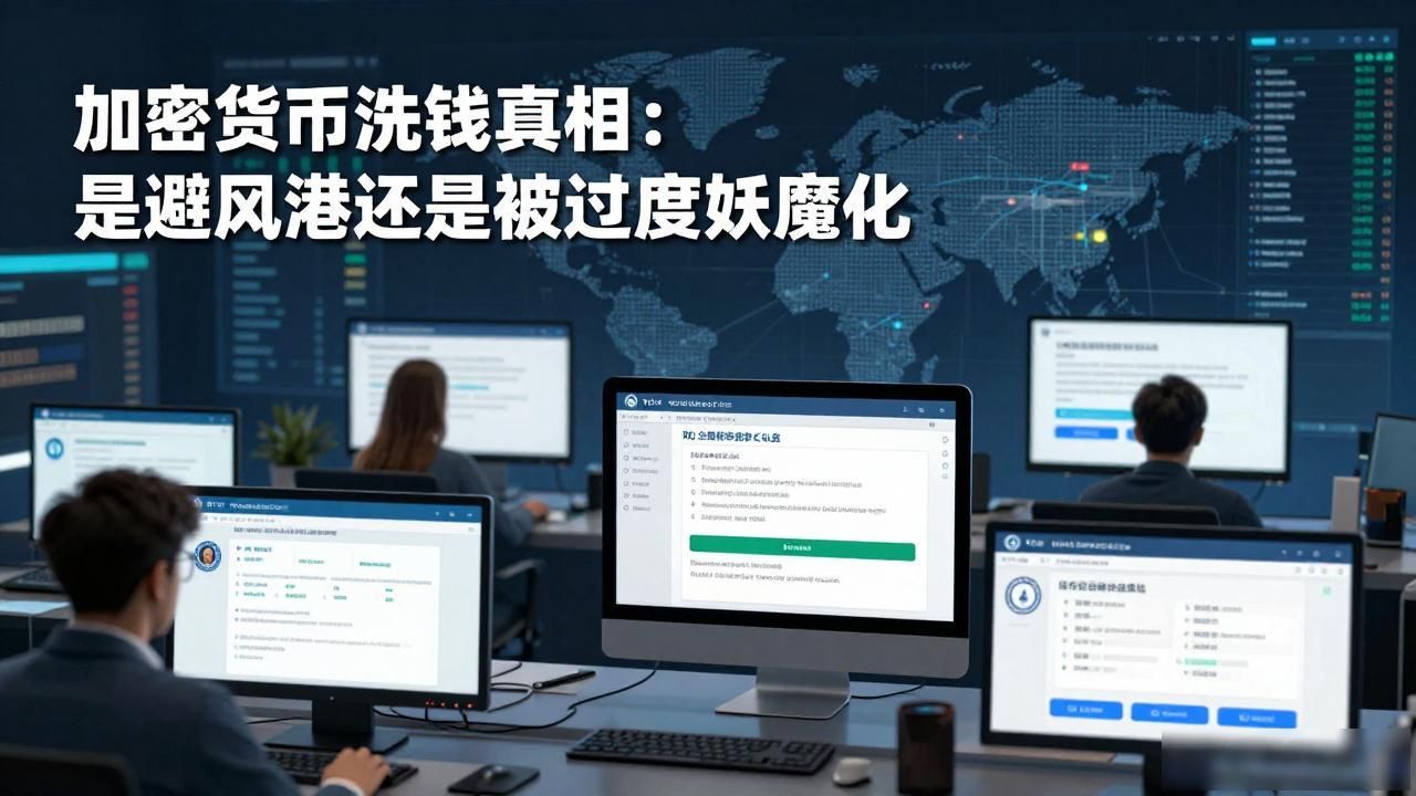 加密货币洗钱真相：是避风港还是被过度妖魔化