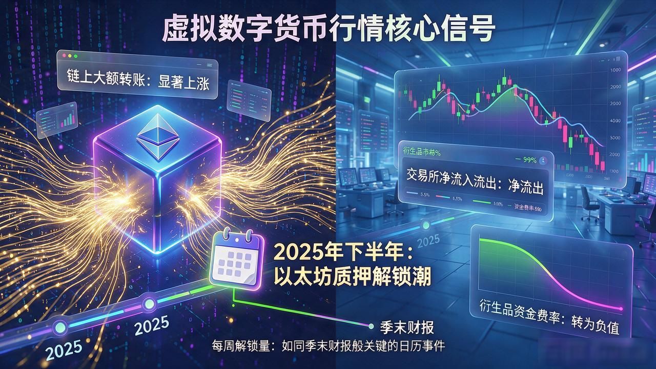 虚拟数字货币行情市场，普通人想看懂涨跌、少交学费该盯哪几个信号