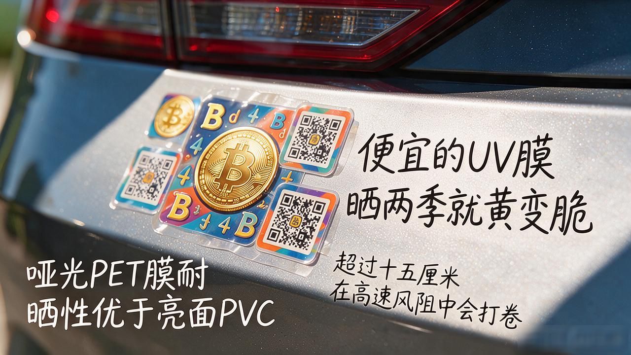 车屁股贴个数字货币贴纸，到底是信仰还是智商税，说点实在话