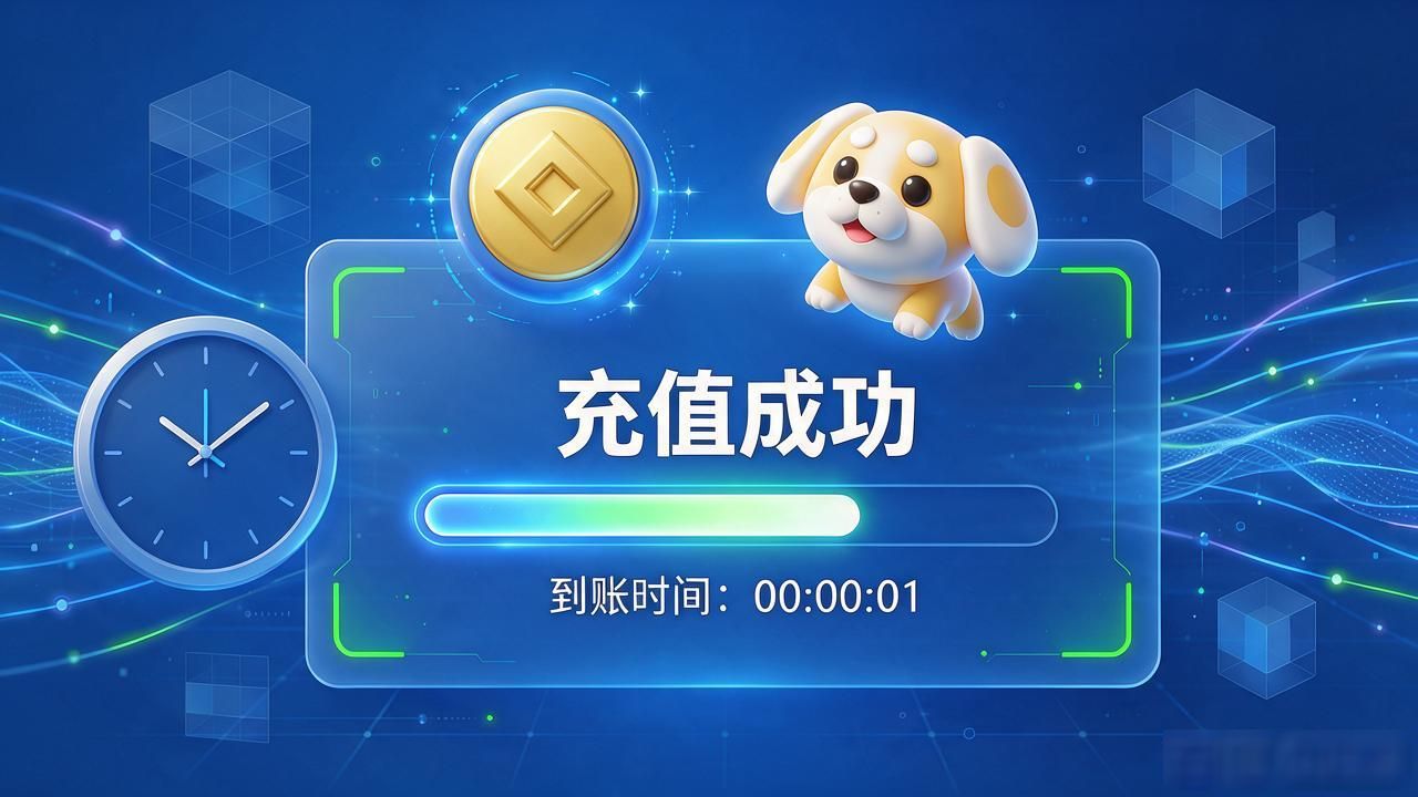 数字货币充值到账需要多久？