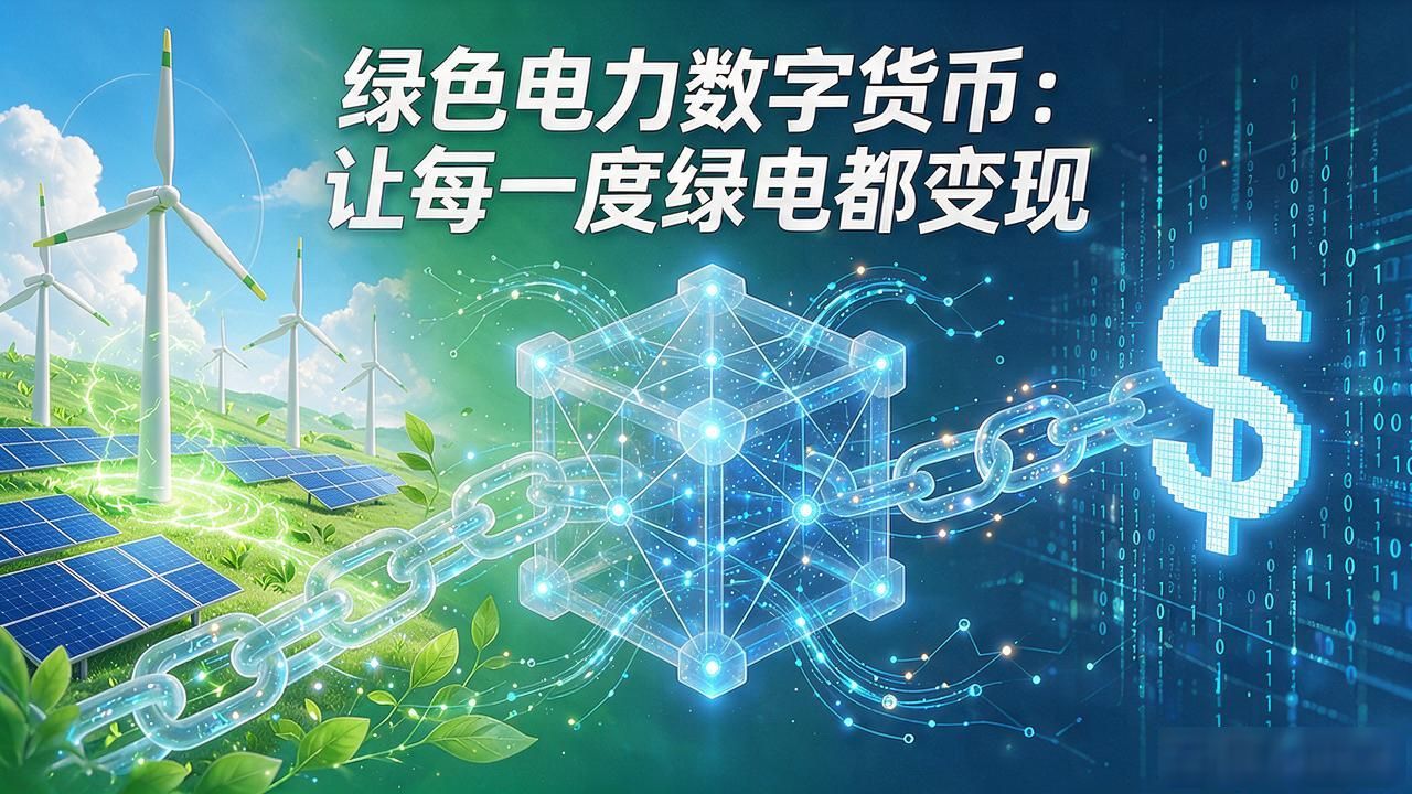 绿色电力数字货币_分布式光伏交易数字凭证_绿色电力数字货币