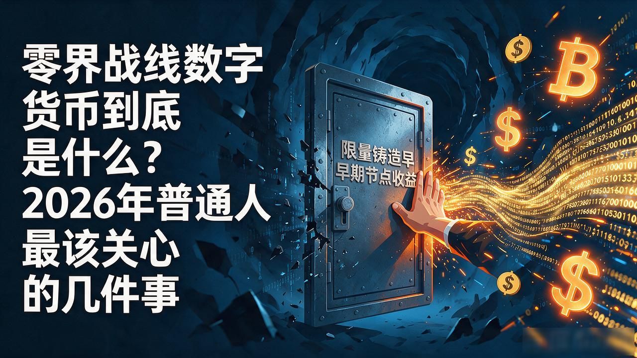 零界战线数字货币到底是什么？2026年普通人最该关心的几件事