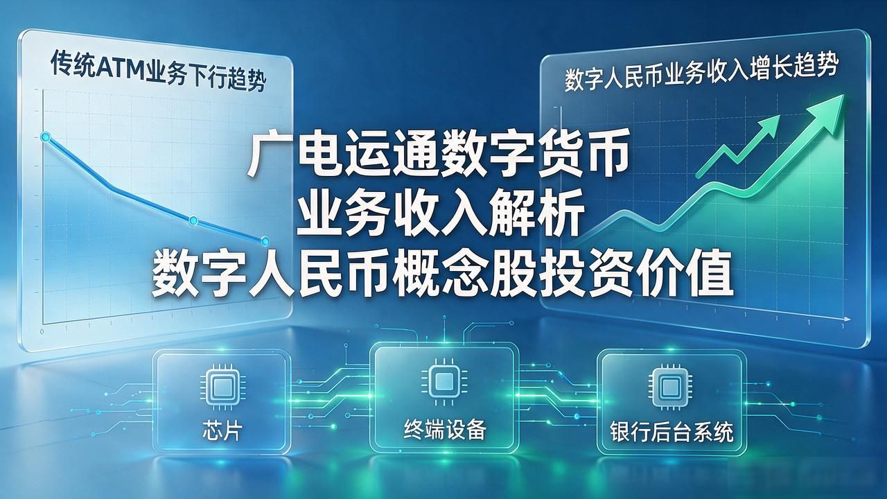 数字人民币 广电运通 智能ATM改造_广电运通数字货币收入