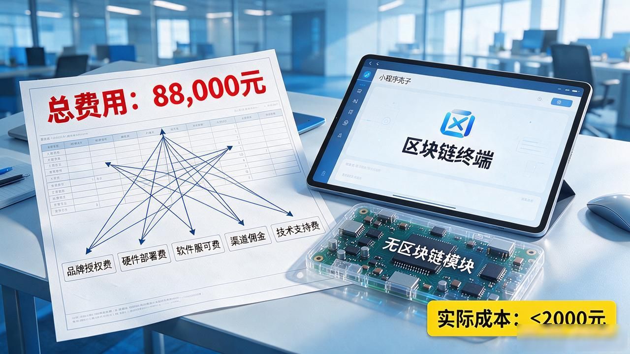 成都区块链加盟水太深，我投了八万才搞明白它跟区块链没关系