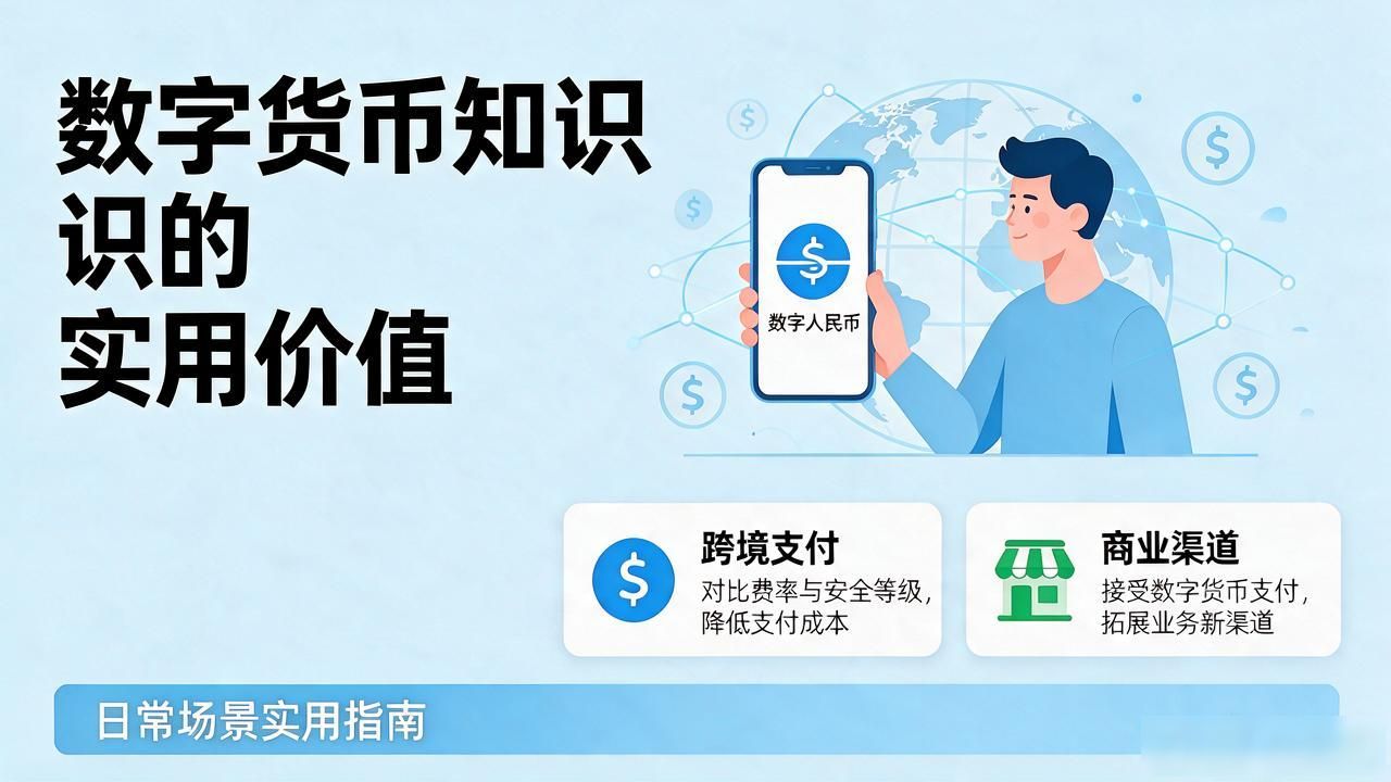数字货币知识有什么用