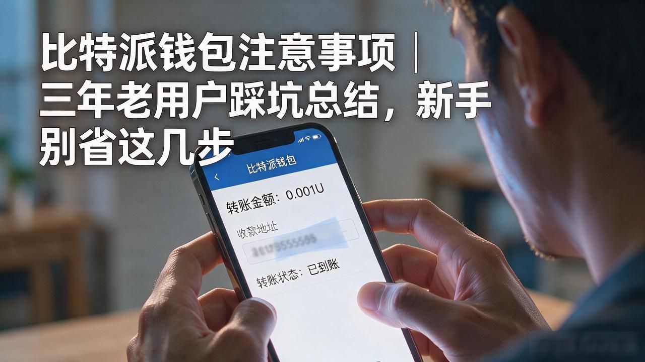 比特派钱包注意事项｜三年老用户踩坑总结，新手别省这几步