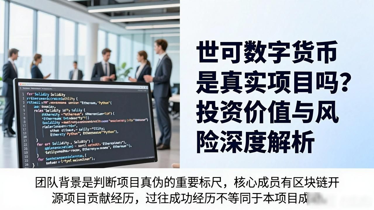 世可数字货币是真实项目吗？投资价值与风险深度解析