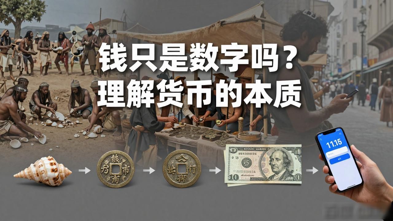钱只是数字吗？理解货币的本质