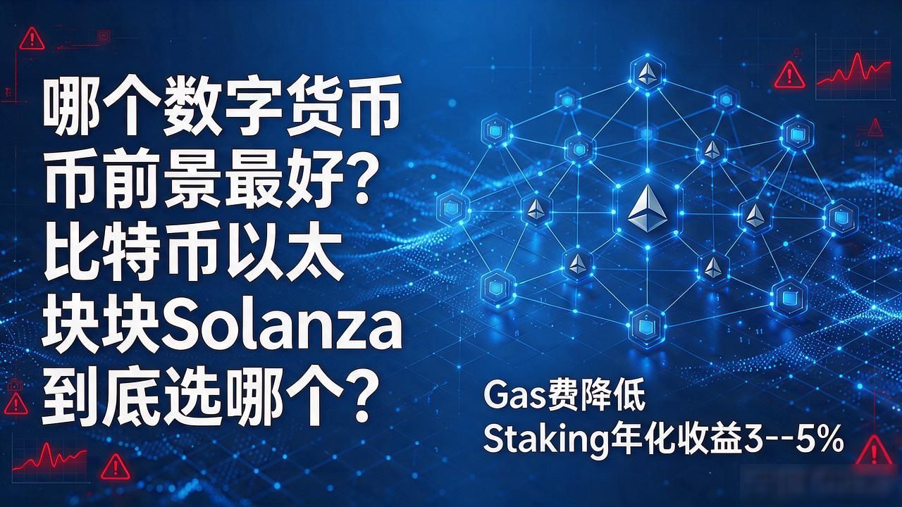哪个数字货币前景最好？比特币以太坊Solana到底选哪个