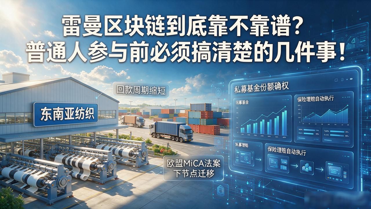 雷曼区块链到底靠不靠谱？普通人参与前必须搞清楚的几件事