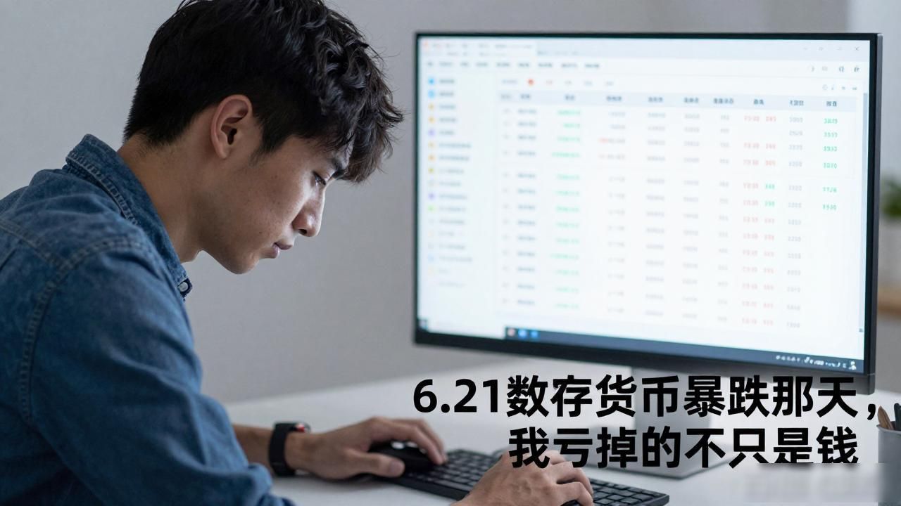 6.21数字货币暴跌那天，我亏掉的不只是钱