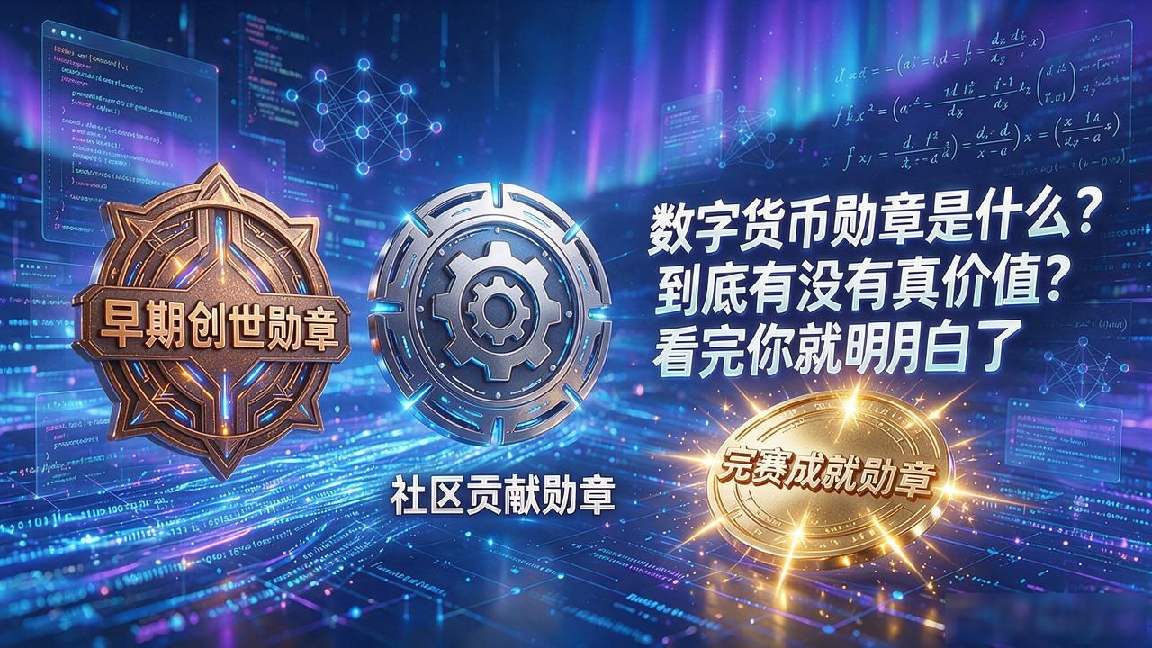 数字货币勋章是什么？到底有没有真价值？看完你就明白了
