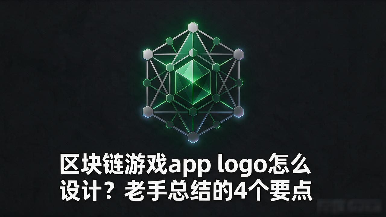 区块链游戏app logo怎么设计？老手总结的4个要点