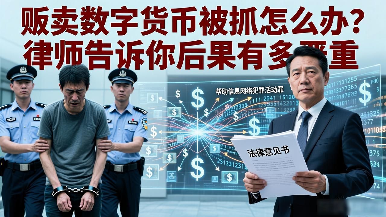 贩卖数字货币被抓怎么办？律师告诉你后果有多严重