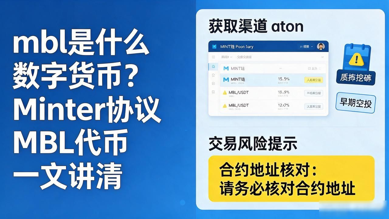 mbl是什么数字货币？Minter协议MBL代币一文讲清