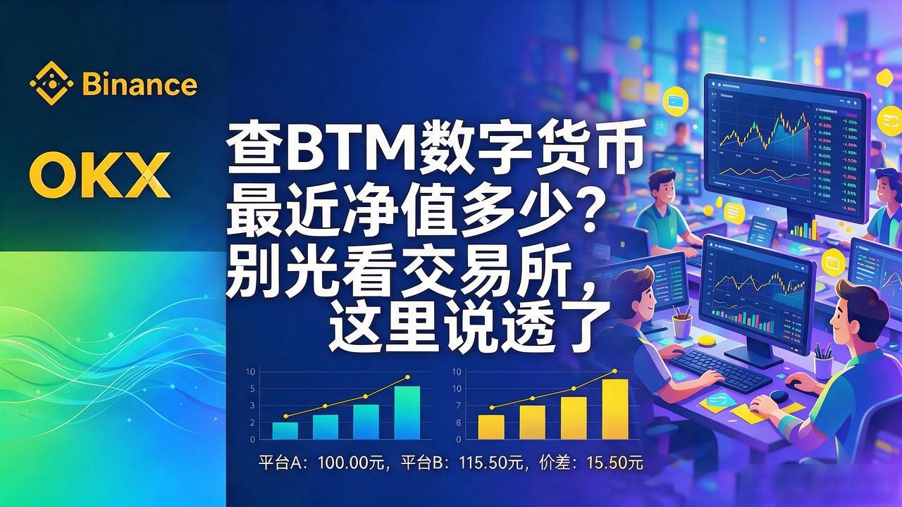查BTM数字货币最近净值多少？别光看交易所，这里说透了