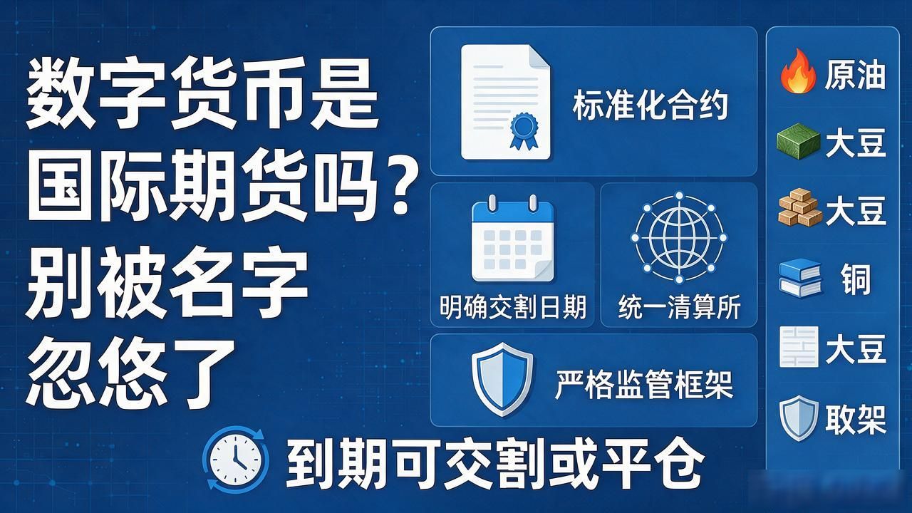 数字货币是国际期货吗？别被名字忽悠了