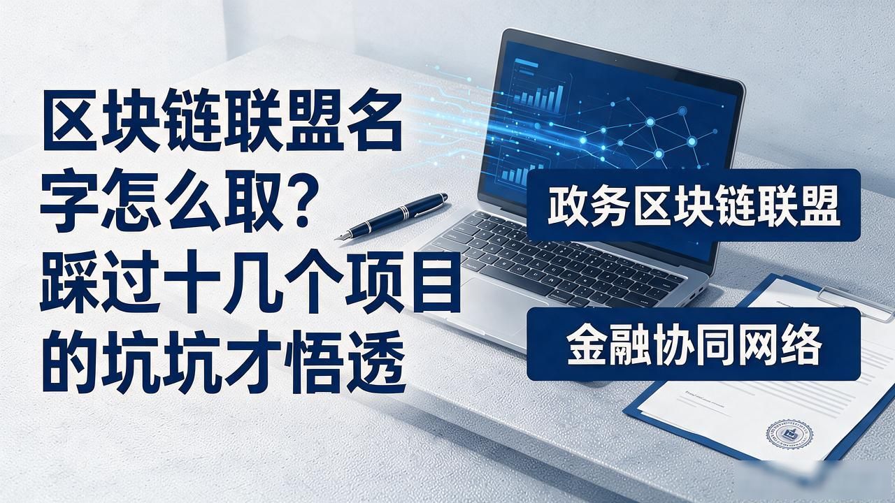 区块链联盟名字怎么取？踩过十几个项目的坑才悟透