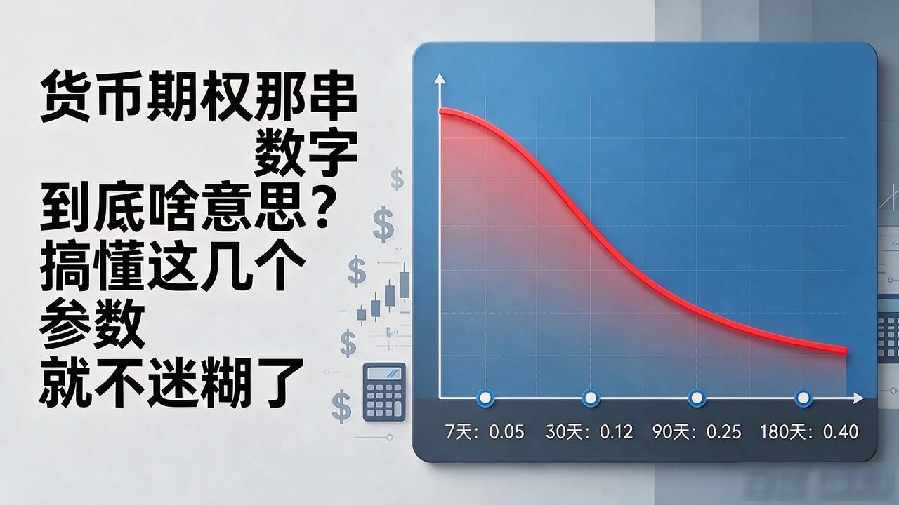 货币期权那串数字到底啥意思？搞懂这几个参数就不迷糊了