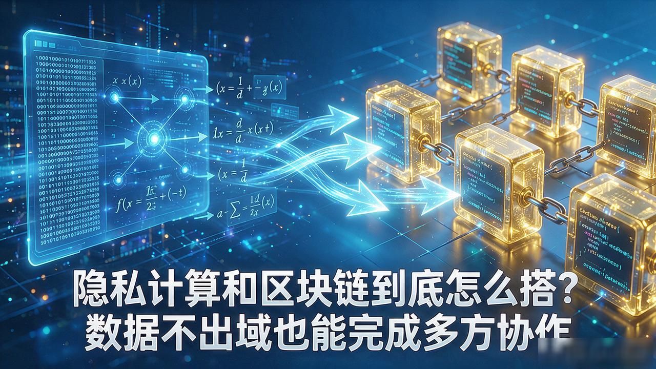 隐私计算和区块链到底怎么搭？数据不出域也能完成多方协作