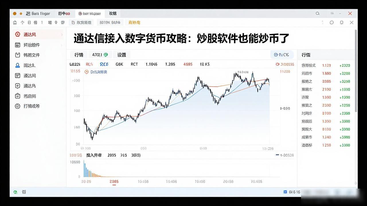 通达信接入数字货币攻略：炒股软件也能炒币了