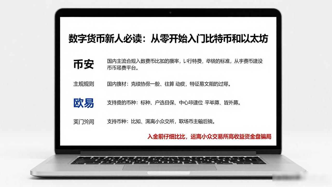 数字货币新人必读：从零开始入门比特币和以太坊
