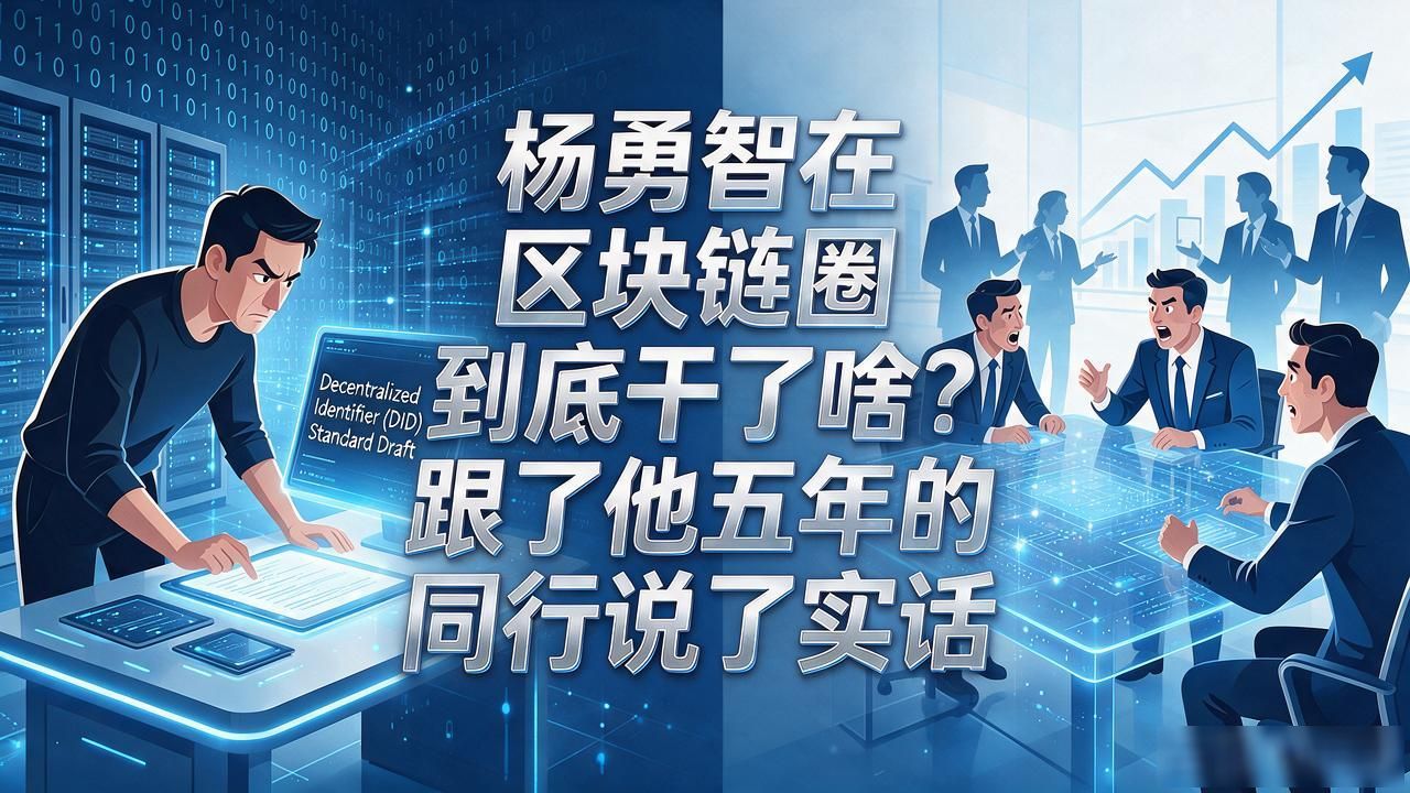 杨勇智在区块链圈到底干了啥？跟了他五年的同行说了实话