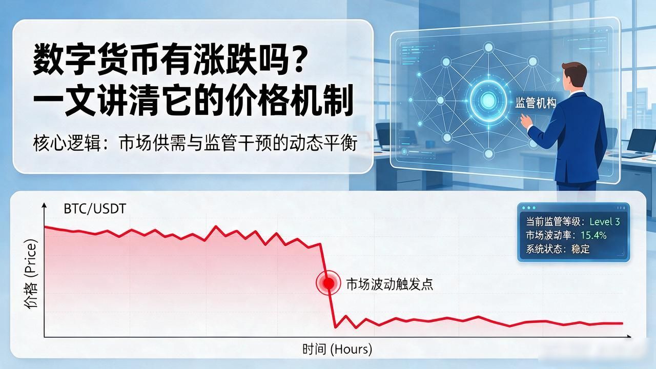 数字货币有涨跌吗？一文讲清它的价格机制