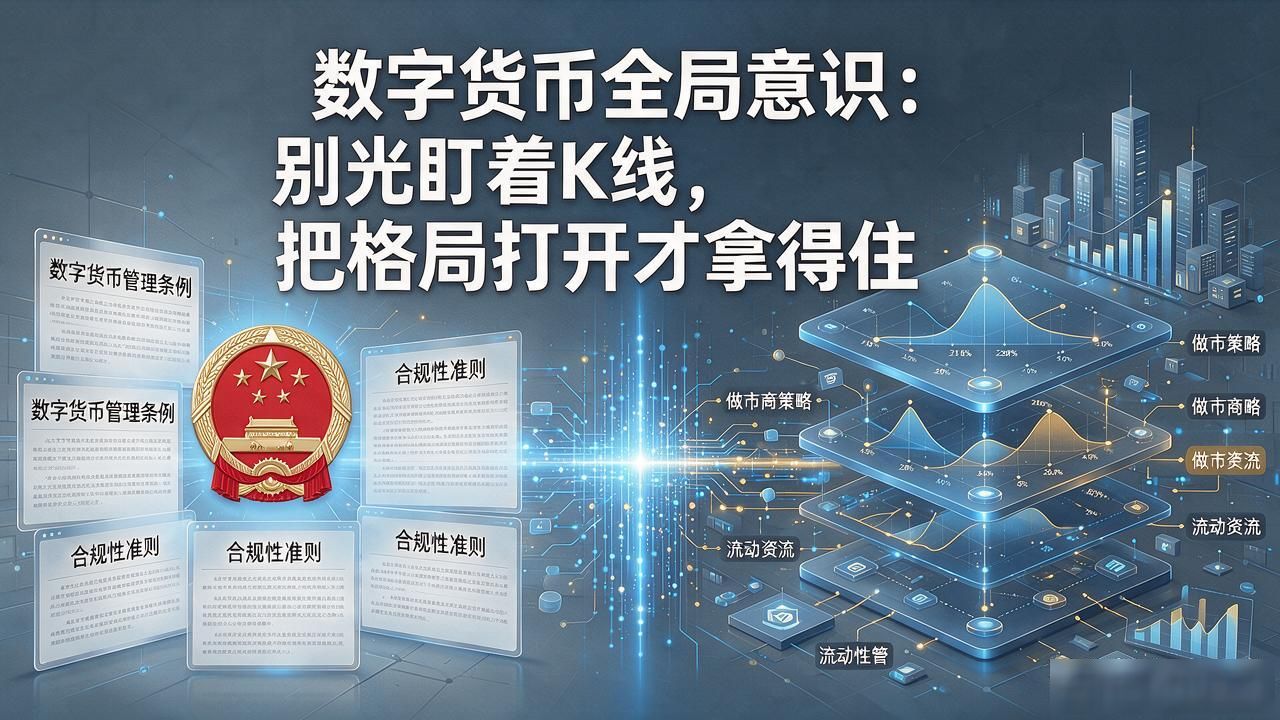 数字货币全局意识：别光盯着K线，把格局打开才拿得住