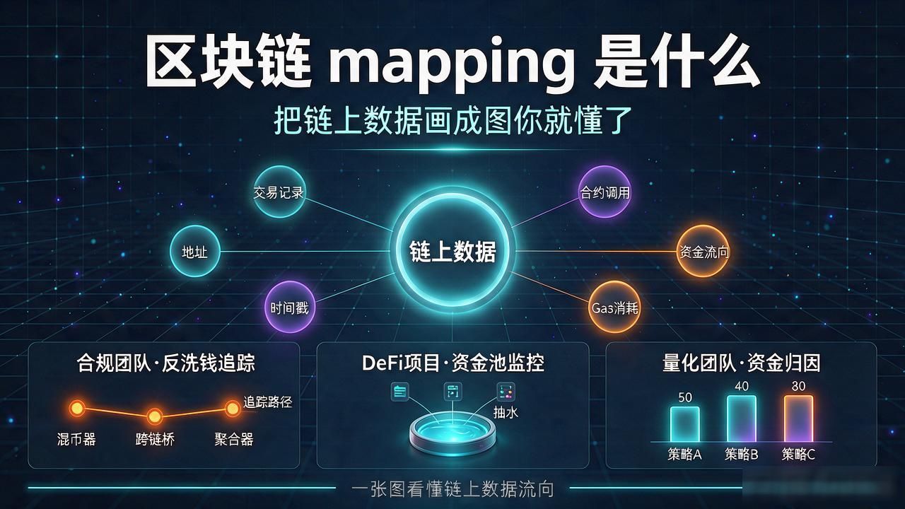 区块链mapping是什么，把链上数据画成图你就懂了