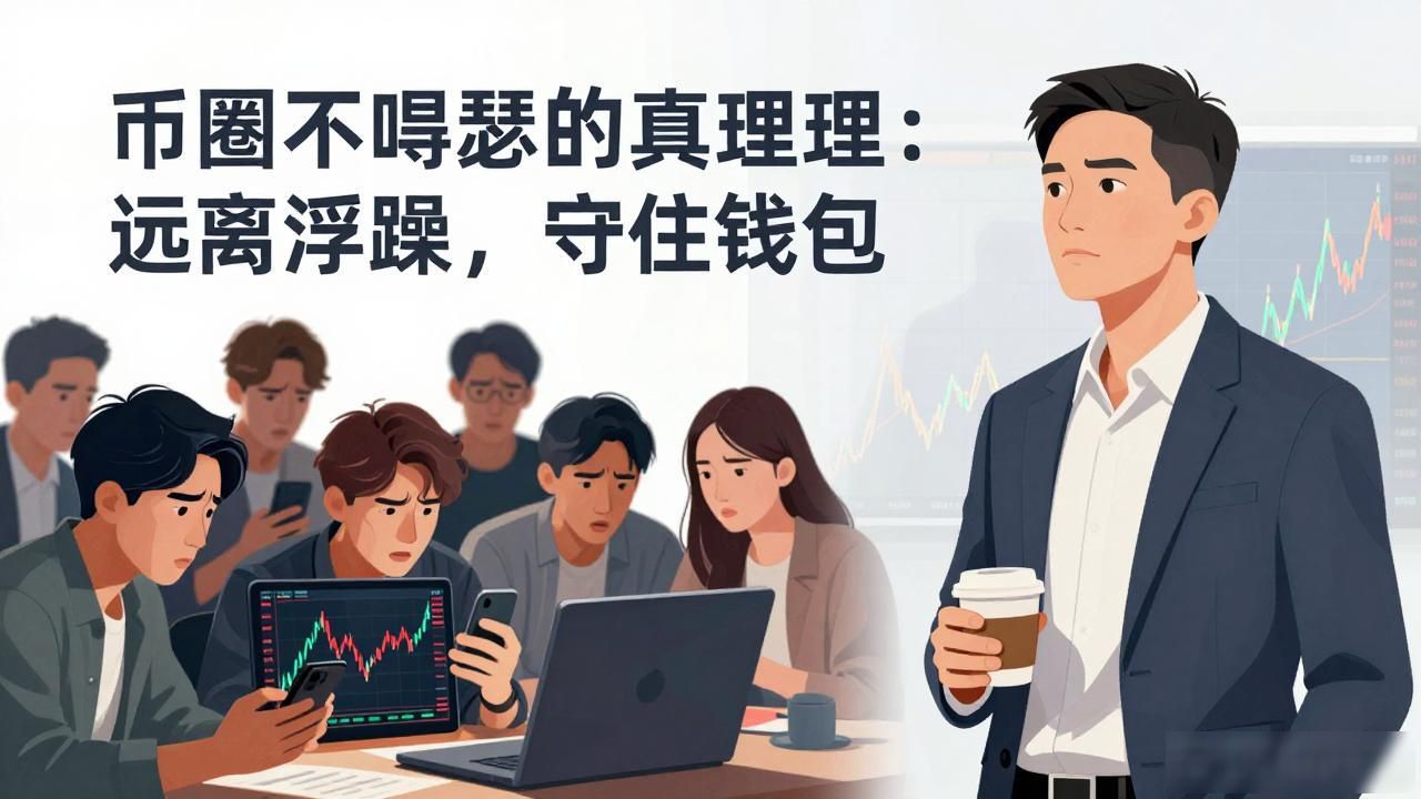 币圈不嘚瑟的真道理：远离浮躁，守住钱包
