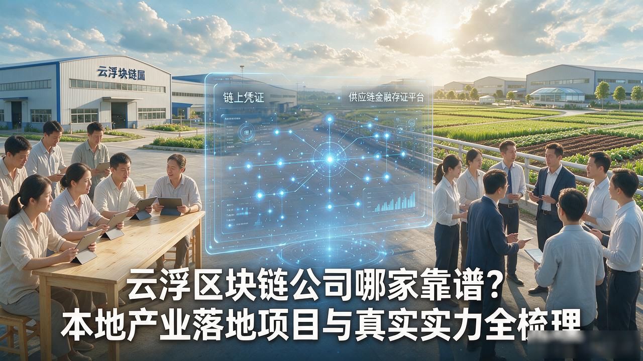 云浮区块链公司哪家靠谱？本地产业落地项目与真实实力全梳理