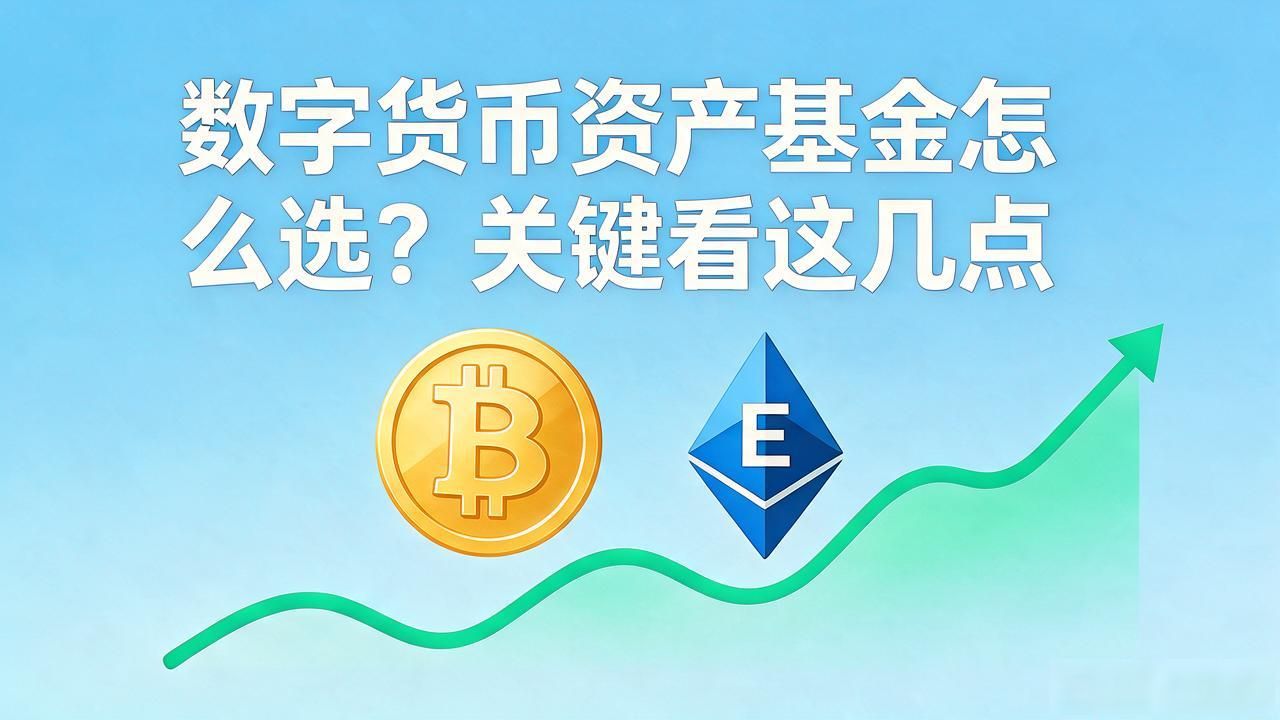 数字货币资产基金怎么选？关键看这几点