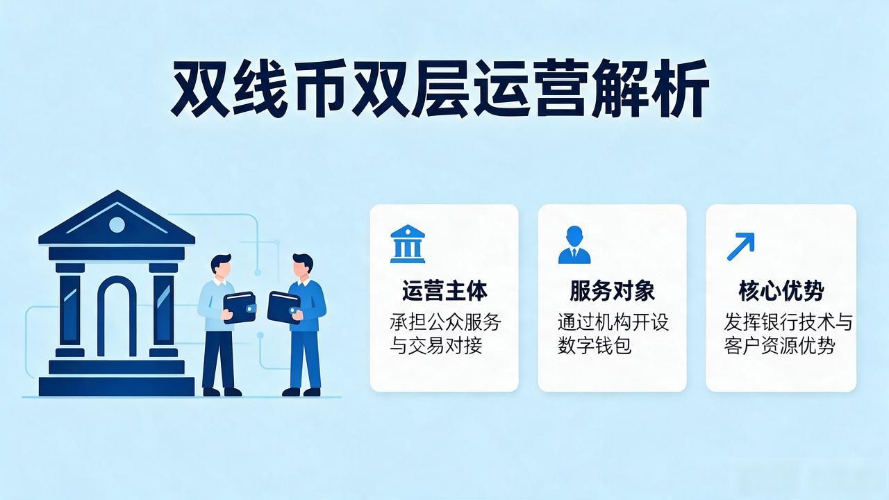 央行数字货币双线币：双层运营是什么？一文讲清楚