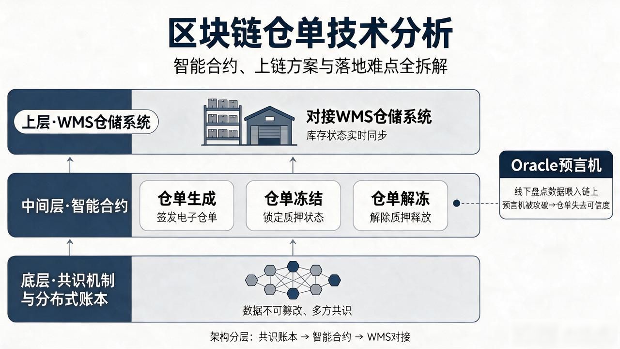 区块链仓单技术分析：智能合约、上链方案与落地难点全拆解