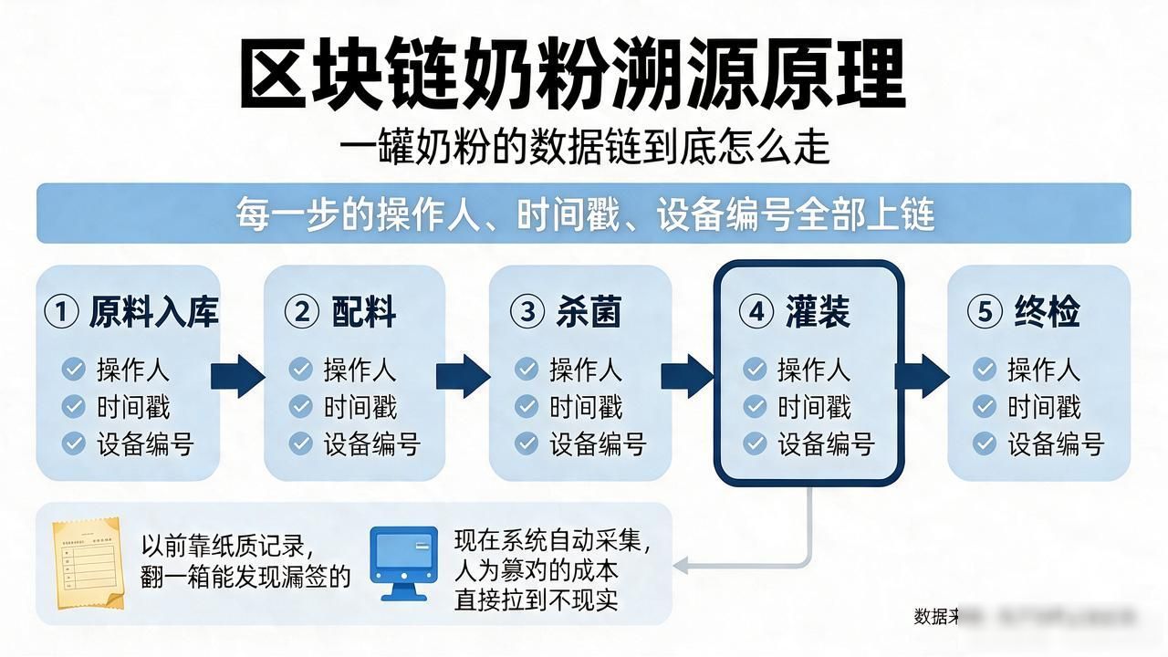 区块链奶粉溯源原理：一罐奶粉的数据链到底怎么走