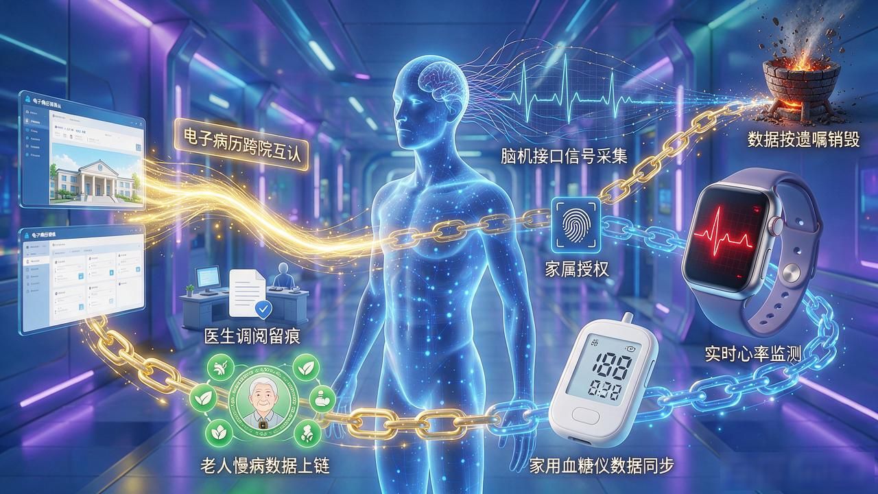 区块链与生命链怎么搭？你的全生命周期健康数据能锁进链里吗