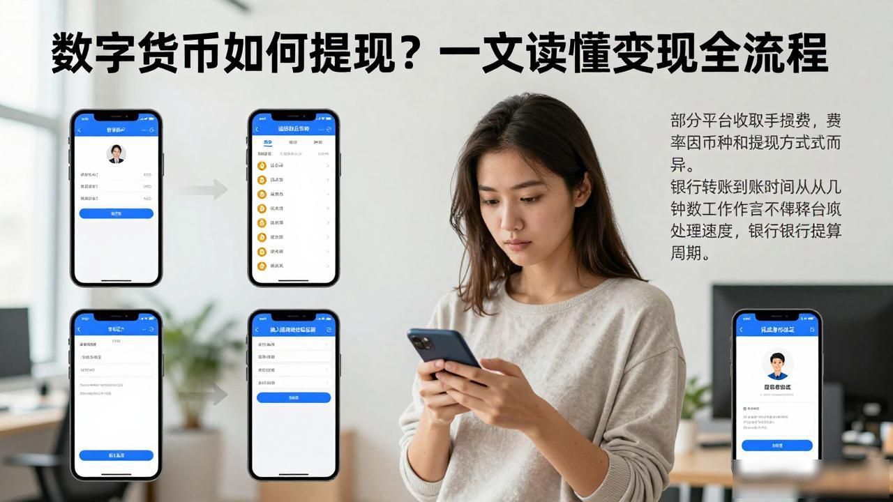 数字货币如何提现？一文读懂变现全流程